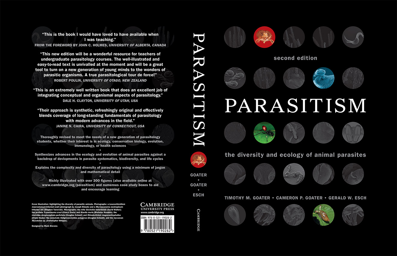 Parasitism: The Diversity and Ecology of Animal Parasites, Cambridge University Press. 2014